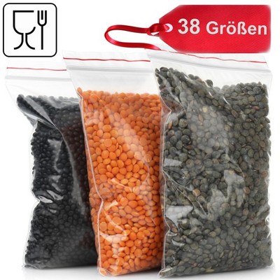 Druckverschlussbeutel ZIP Beutel Folienbeutel Verschlussbeutel Plastiktüten Tüte