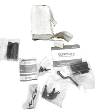 Barrette Outdoor Living Gravity Latch Butterfly Hinge Compact Standard Black