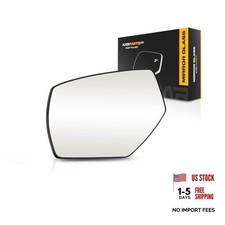 For Chevy Silverado 1500 2014-2019 Mirror Glass Driver Side Heated