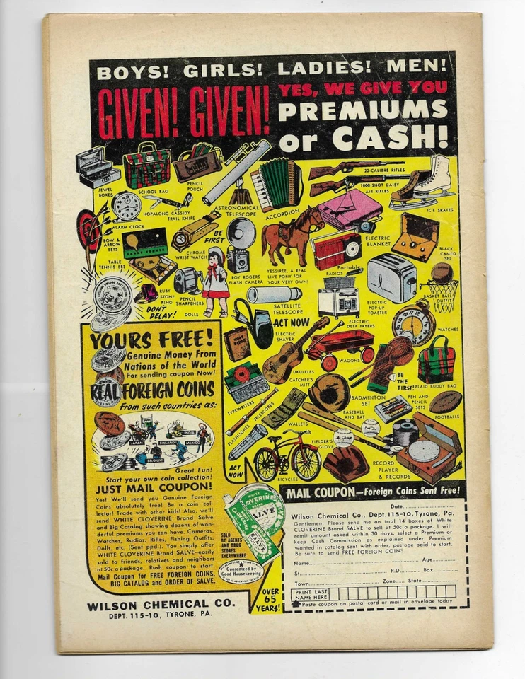 Showcase 21 1959 DC Comics VG 4.0 2nd App Rip Hunter Time Masters - Image 2 of 2