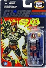 GI Joe 25th Anniversary Zartan Color Changing Face