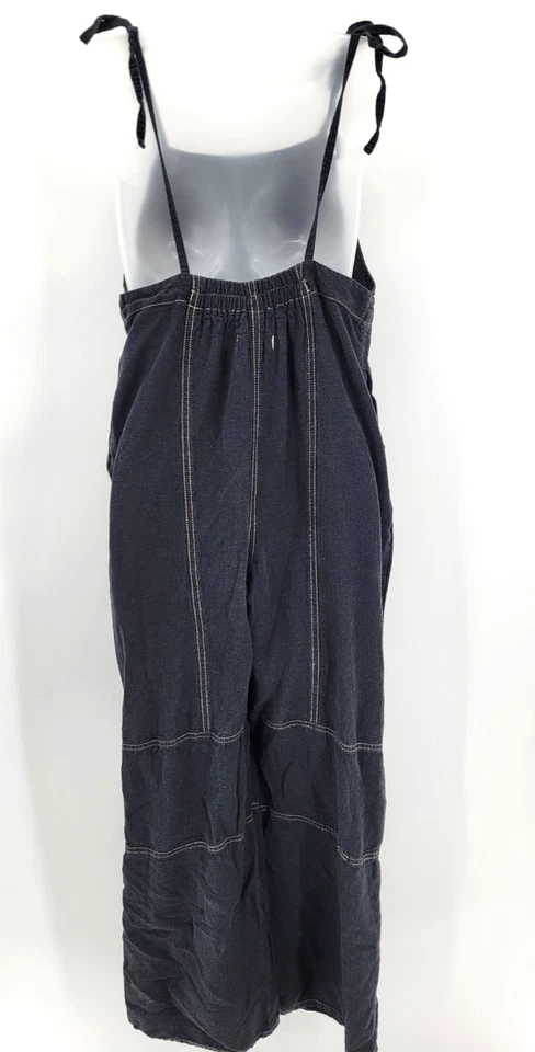 Mono Urban Outfitters Mujer Pequeño Negro Sobrecostado Boho Hippie Festivan Foto 2 de 4