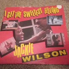 JACKIE WILSON I Get The Sweetest Feeling 1987 UK 7"  record (SKM 1) VG+/VG (3197