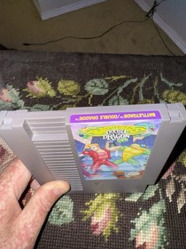 Battletoads/Double Dragon Nintendo NES Game Cartridge & Manual