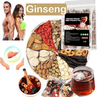 30pcs Ginseng six treasure tea , Kidney tea ,liver tea , red date kidney health