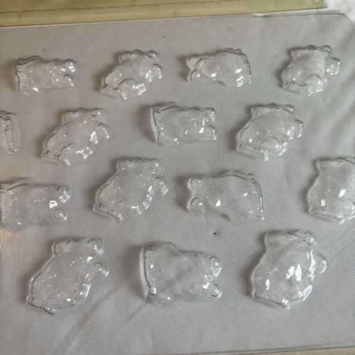 VTG Chocolate Candy Molds Lot Of 11 Frogs. Lambs, Ducks, Peanuts & Other Shapes - Picture 6 of 12