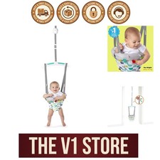Safe Playful Parade Door Jumper for Babies Up to 26 lbs - Fun  Engaging
