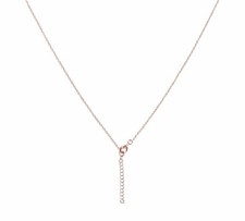 Rose Gold Plated 18 Inch Necklace Chain + 2” Extender UK Seller