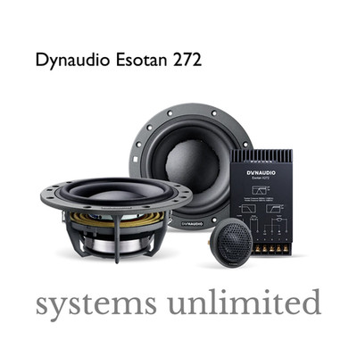 DYNAUDIO ESOTAN 272 - 6.5IN 120W RMS 2-WAY COMPONENT SPEAKER SYSTEM