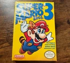 oval seal Super Mario Bros. 3 complete in box nintendo nes factory nr-MINT