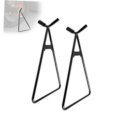 Dirt Bike Triangle Stand,2 Pack Universal Motorcycle Triangle Side Stand