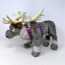 Disney Frozen Sven Plush Stuffed Animal Kristoff Reindeer Poseable 16" NO TAG