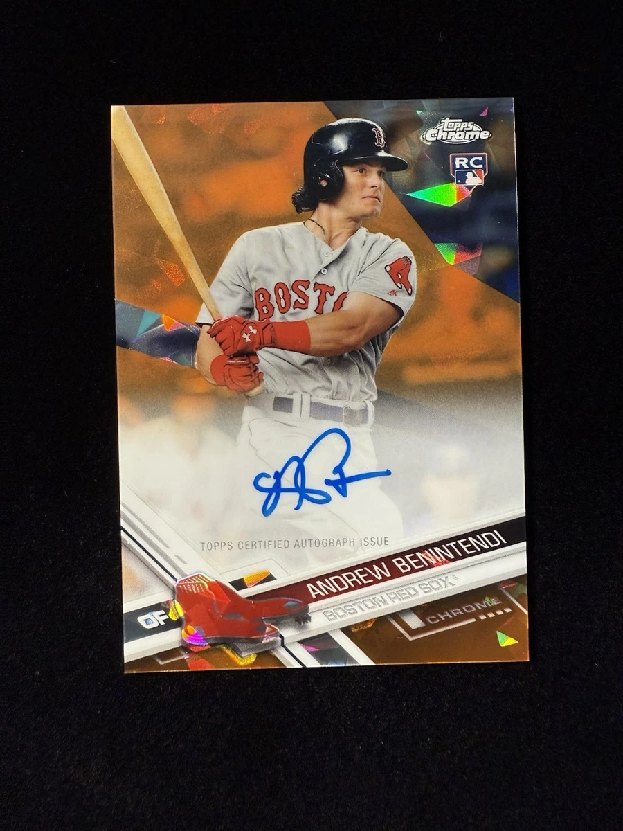Andrew Benintendi Autograph Baseball Cards for sale | eBay