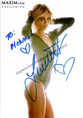 Original Autograph Laura Vandervoort /// Autogramm Autograph signiert sig 307277