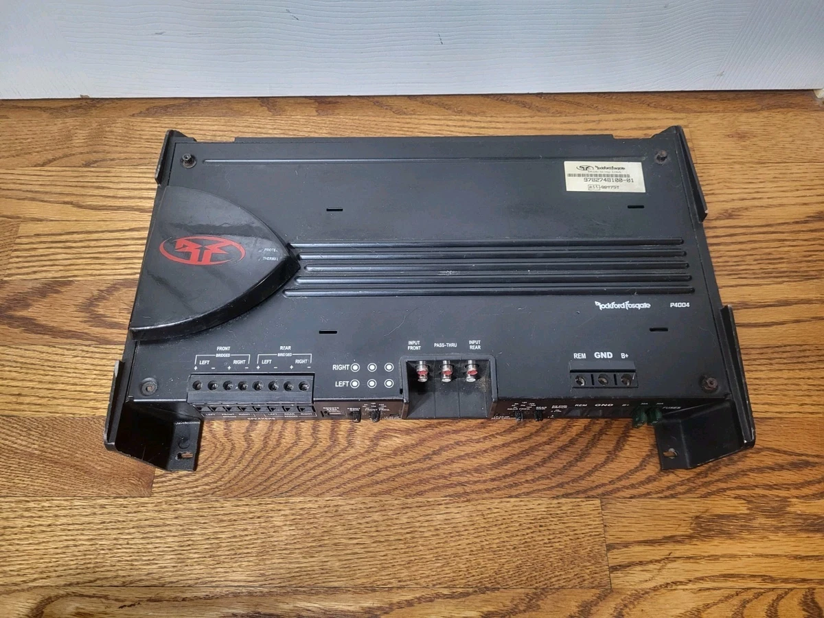 Rockford Fosgate P4004 Car Audio Amplifiers for sale | eBay