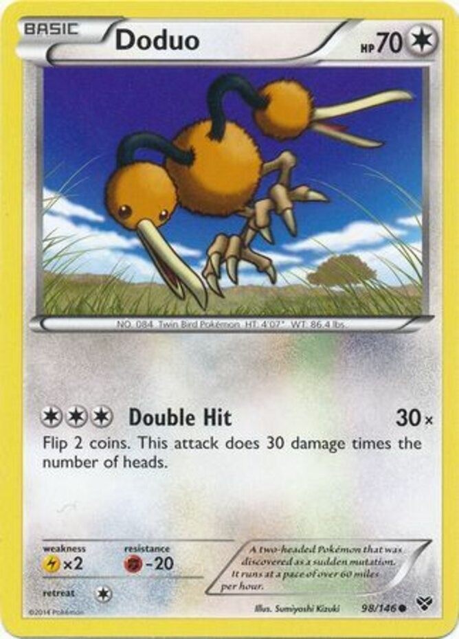 Doduo - 98/146 - Common - Heavily Played