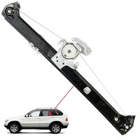 LèVeviters Hinten Links FüR BMW X5 E53 Elektrisch Aluminium Newparts 51357125059