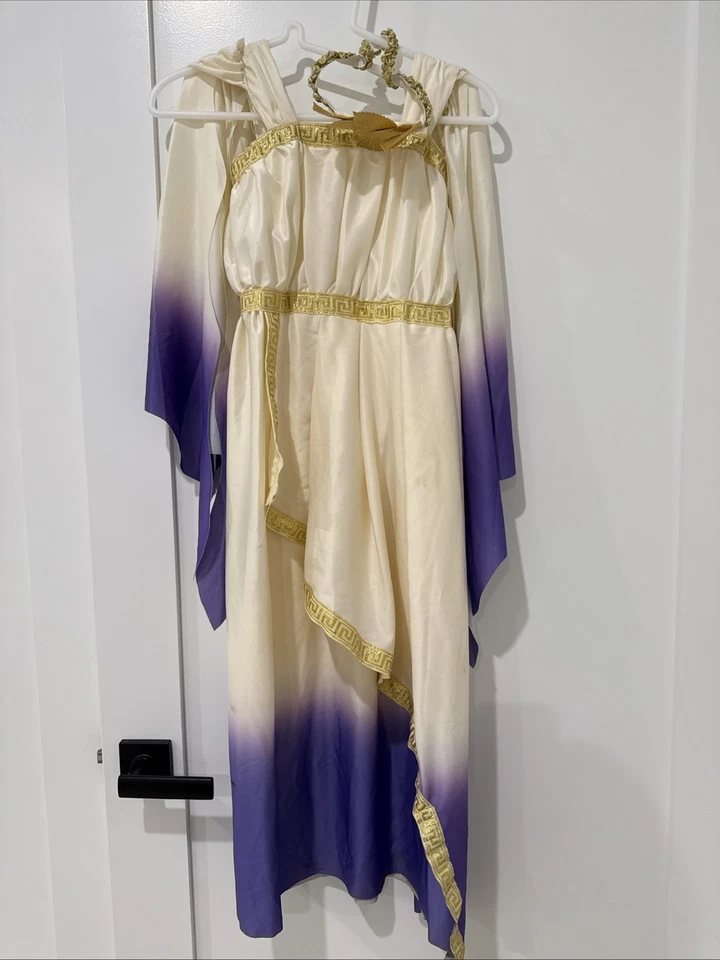 Vestido de diosa griega para niñas Foto 3 de 4