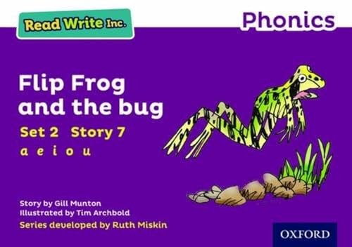 Read Write Inc. Phonics: Purple Set 2 Storybook 7 Flip Frog and the Bug by Gill - Image 2