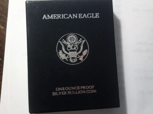 1995- PROOF Silver American Eagle in OGP