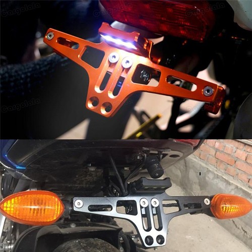 Brand new CNC LED Rear License Plate For BMW S1000RR 2009-2018 F650/700/750/800 - Picture 12 of 12