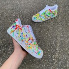 Air Force 1 Custom Splatter All Colors 🎨 White Shoes Mens Womens Kids Sizes