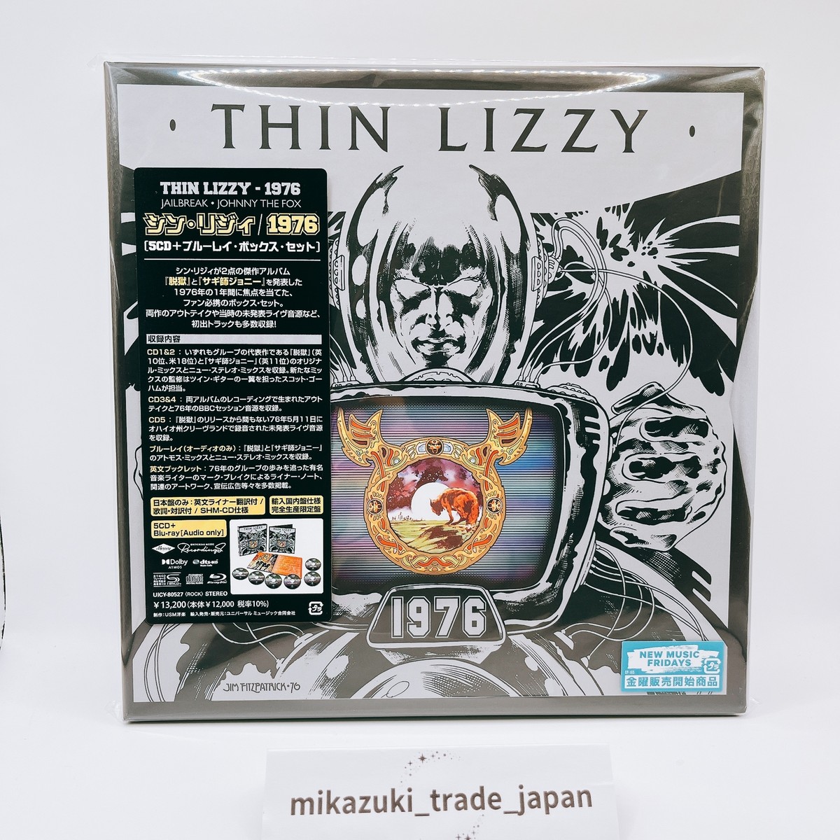 Thin Lizzy シン・リジィ 1976 5CD+Blu-ray 国内流通 Thin Lizzy シン・リジィ 1976 5CD+Blu-ray 国内流通 Thin Lizzy