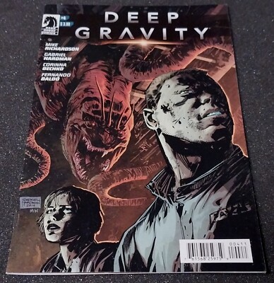 Dark Horse Comics Deep Gravity #4 Comic Book 2014 Sci-Fi Horror Gory HTF