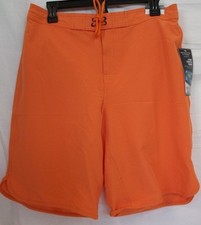 Roundtree Yorke Size L Large Orange New Mens Swimming Trunks Shorts
