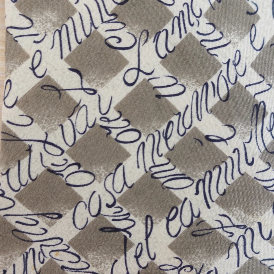 Corbata de cuello para hombre gris topo diamante seda traje llamativo ESTRUCTURA Le Collezioni EE. UU. Foto 4 de 4