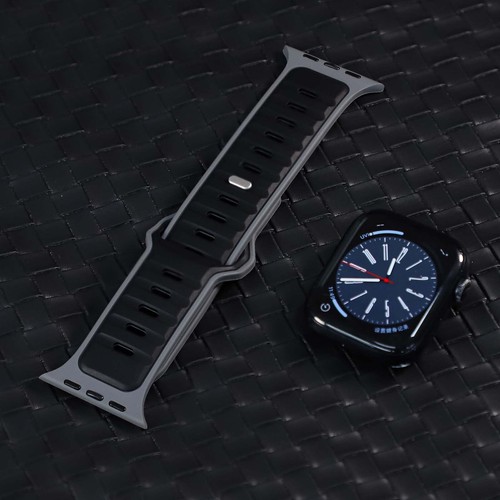 Replacement Soft Silicone 24mm Band Strap Bracelet For Apple Watch Series 10/9/8 - Picture 6 of 100