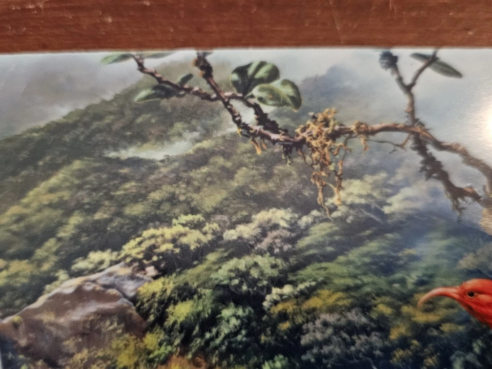 HIDDEN VALLEY Art Print By Hawaian Artist Patrick Ching Printed On Ceramic Tile - Image 4 of 4