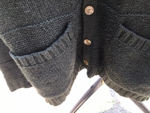 Cárdigan Undercover Uniqlo Talla L Mujer Verde Botón Cuello en V Preppy Largo - Imagen 4 de 11