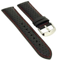 Casio Edifice Ersatzband 22Mm Schwarz Uhrenarmband Leder Band EFV-550L-1AVUEF
