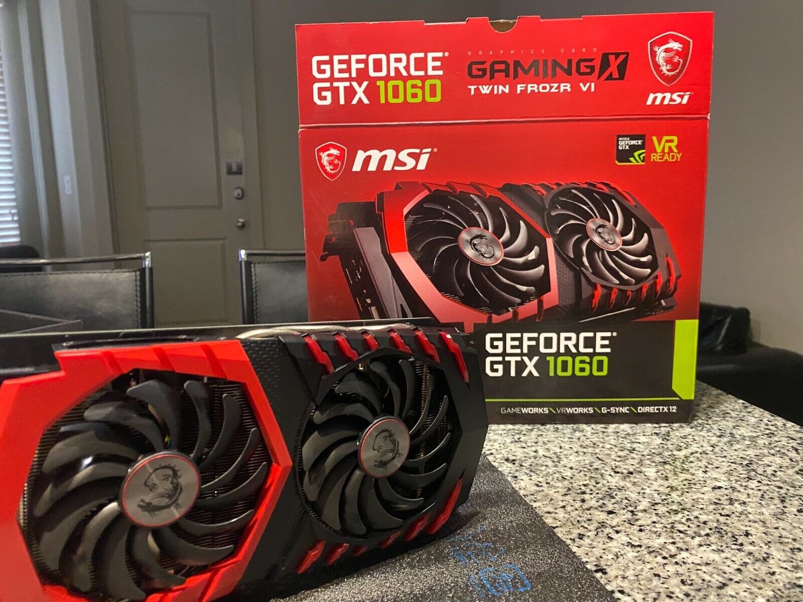 Msi 1060 gaming x 6gb. MSI 1060 4gb.