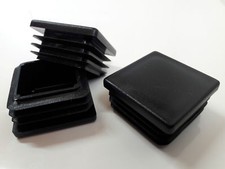 Vierkant Rohrstopfen 45x45mm Lamellenstopfen Endkappen Stopfen Kunststoffstopfen