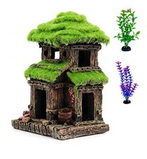 AWXZOM Fish House for Aquarium Aquarium Decorations Fish Hideout Fish Tank