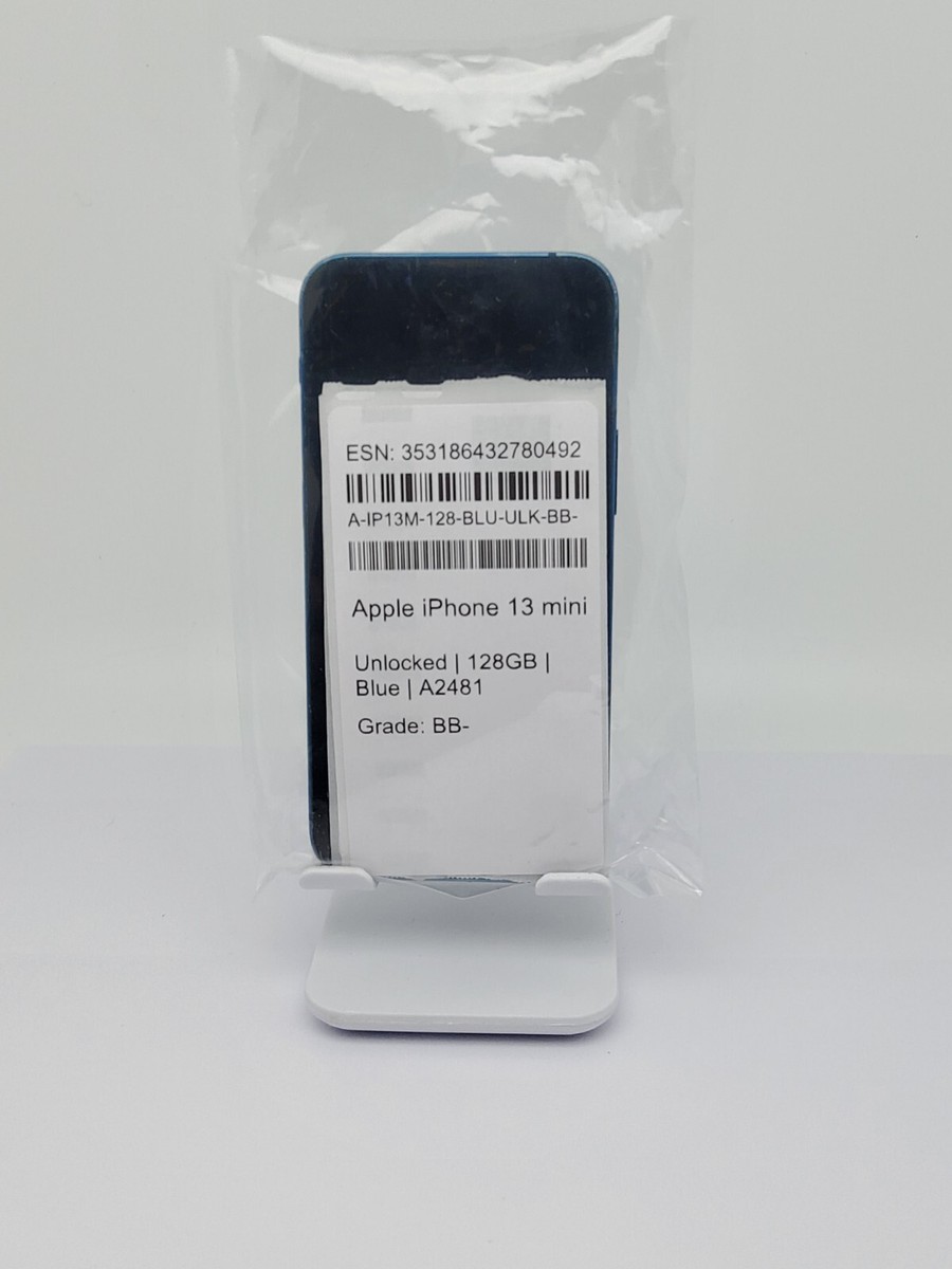 Apple iPhone 13 Mini - 128GB - Blue (FACTORY UNLOCKED) A2481