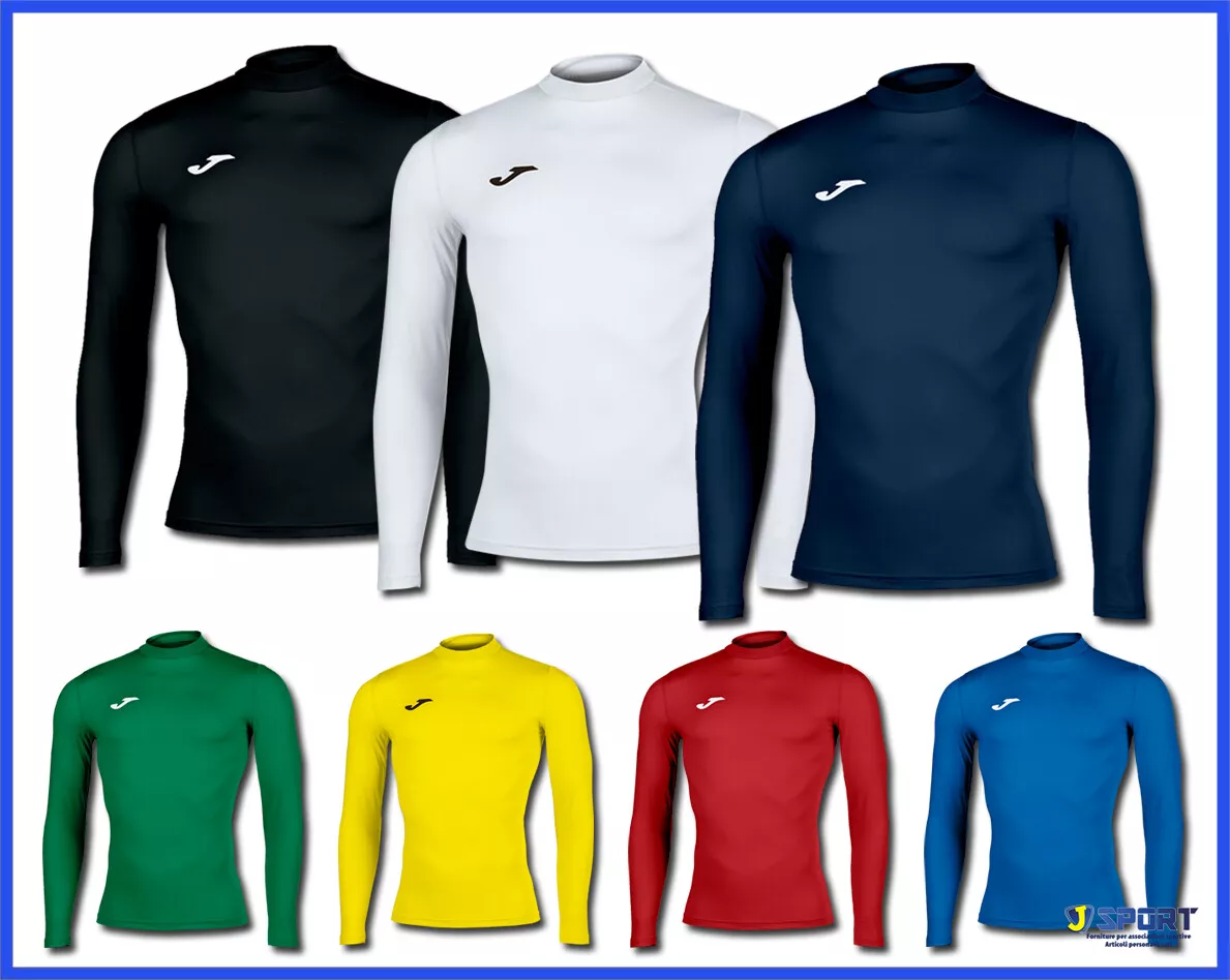 Maglia maglietta termica da Calcio JOMA per uomo donna manica