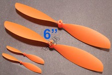 1 Pair 2PCS 4x6"  1.4mm Rubber Band Powered Plane Air Plane Propellers US SHIP