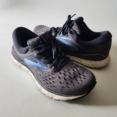 Brooks Transcend Women Running Shoe Gray US Training Athletic