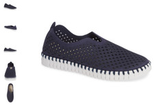 Ilse Jacobsen Tulip 139 Navy Slip-on Shoe Women's EU sizes 36-41 NEW  