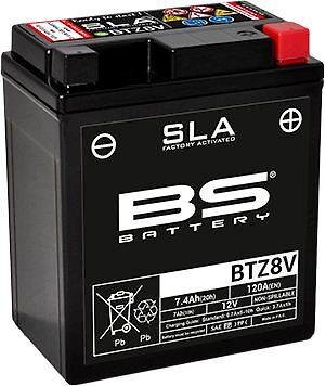 BS SLA VRLA Battery Honda 125cc PCX 125 From 2014 Onwards Btz8v