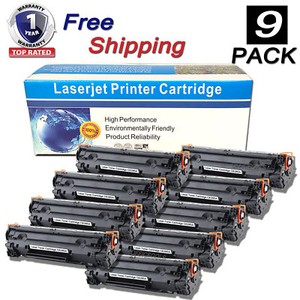 9PK CE285A 85 un cartucho de tóner para HP LaserJet P1102 P1102w M1212nf  m1217nfw MFP | eBay