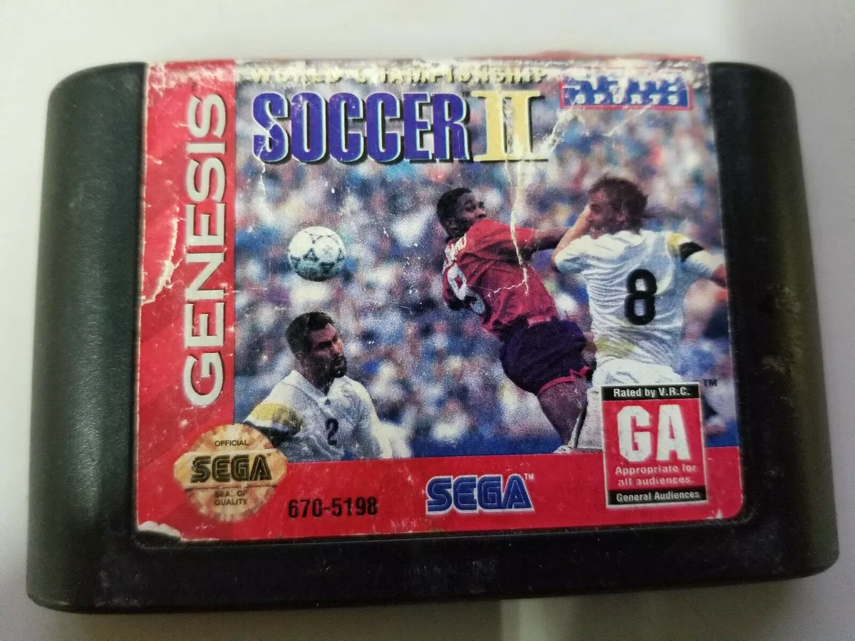 World Championship Soccer II - Sega Genesis