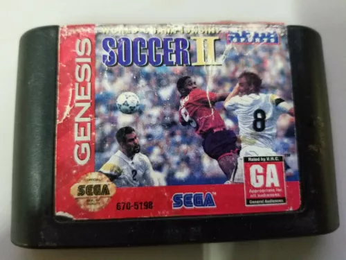 World Championship Soccer II 2 - Authentic - Sega Genesis -Cart  Only!