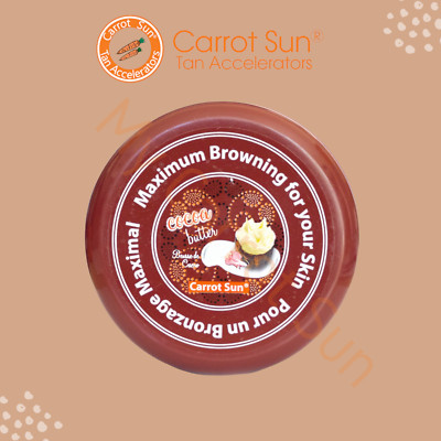 Carrot Sun Tan Accelerator Tanning Cream with Carrot Oil, L-Tyrosine, and Henna