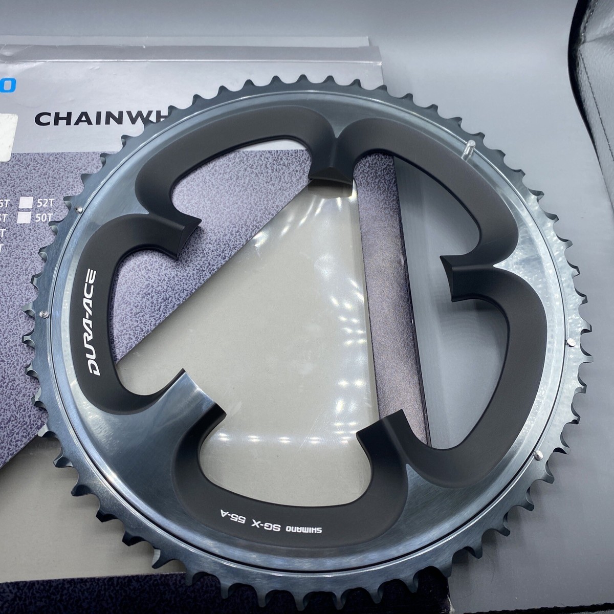 Shimano Dura Ace 7900 10 Speed Chainring For Crank 55 Tooth Shimano Dura Ace 7900 10 Speed Chainring For Crank 55 Tooth