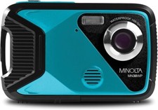 MINOLTA  MN30WP 21 MP / 1080P FHD Waterproof Camera Teal 