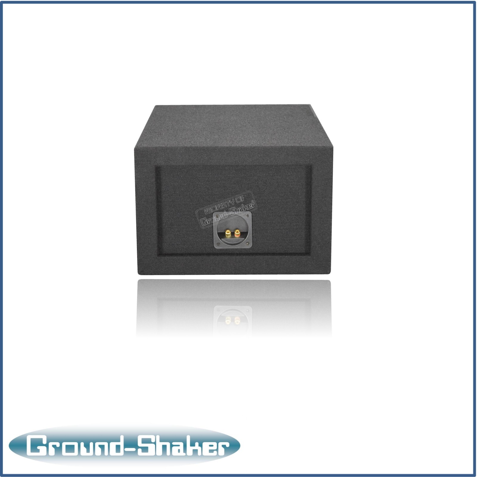 8 Sub Box 8" Ported Vented Sub Box 30hz Subwoofer Enclosure Ground